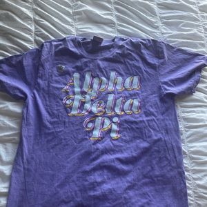 Purple Alpha Delta Pi Shirt